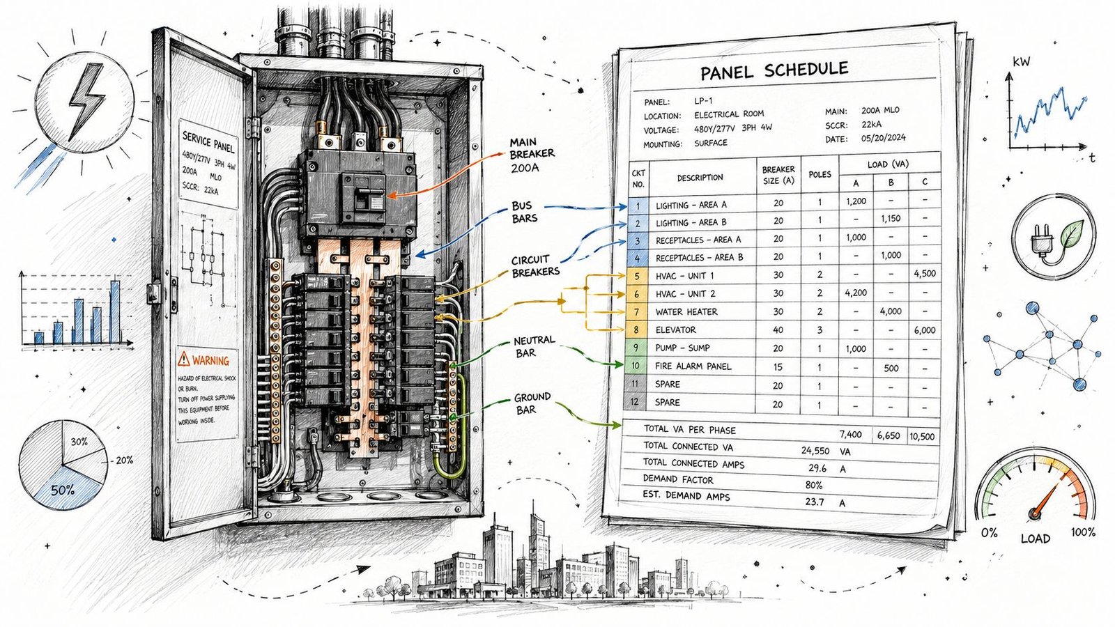 Creating Panel Schedules That Support Load Compliance