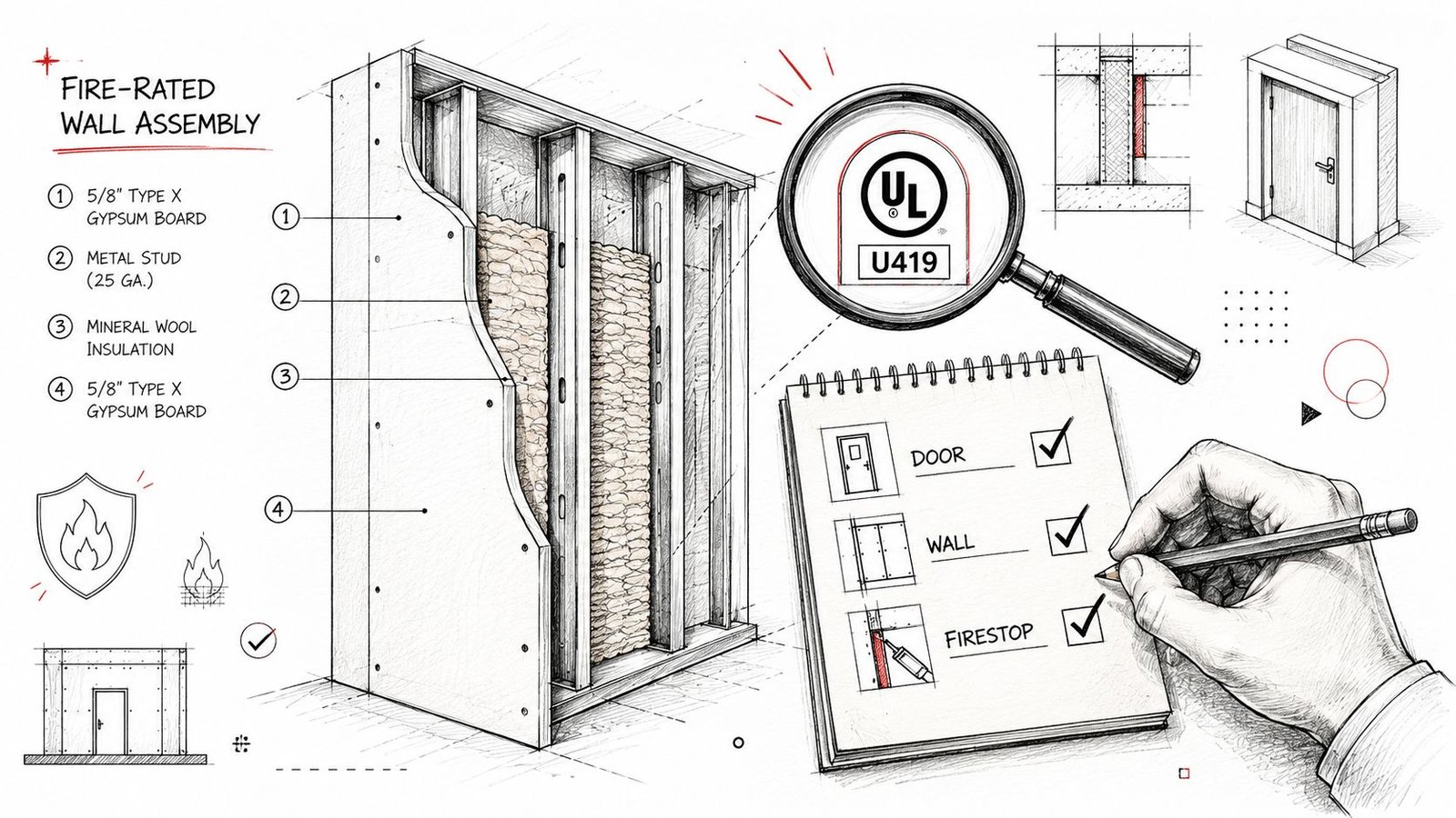 Documenting Fire-Rated Wall Assemblies: Avoid Plan Checks